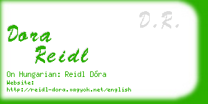 dora reidl business card